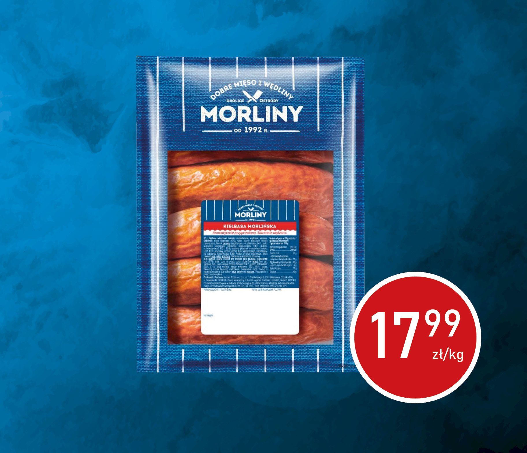 Animex Kiełbasa Morlińska /Luz/.